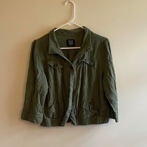 Army green jacket